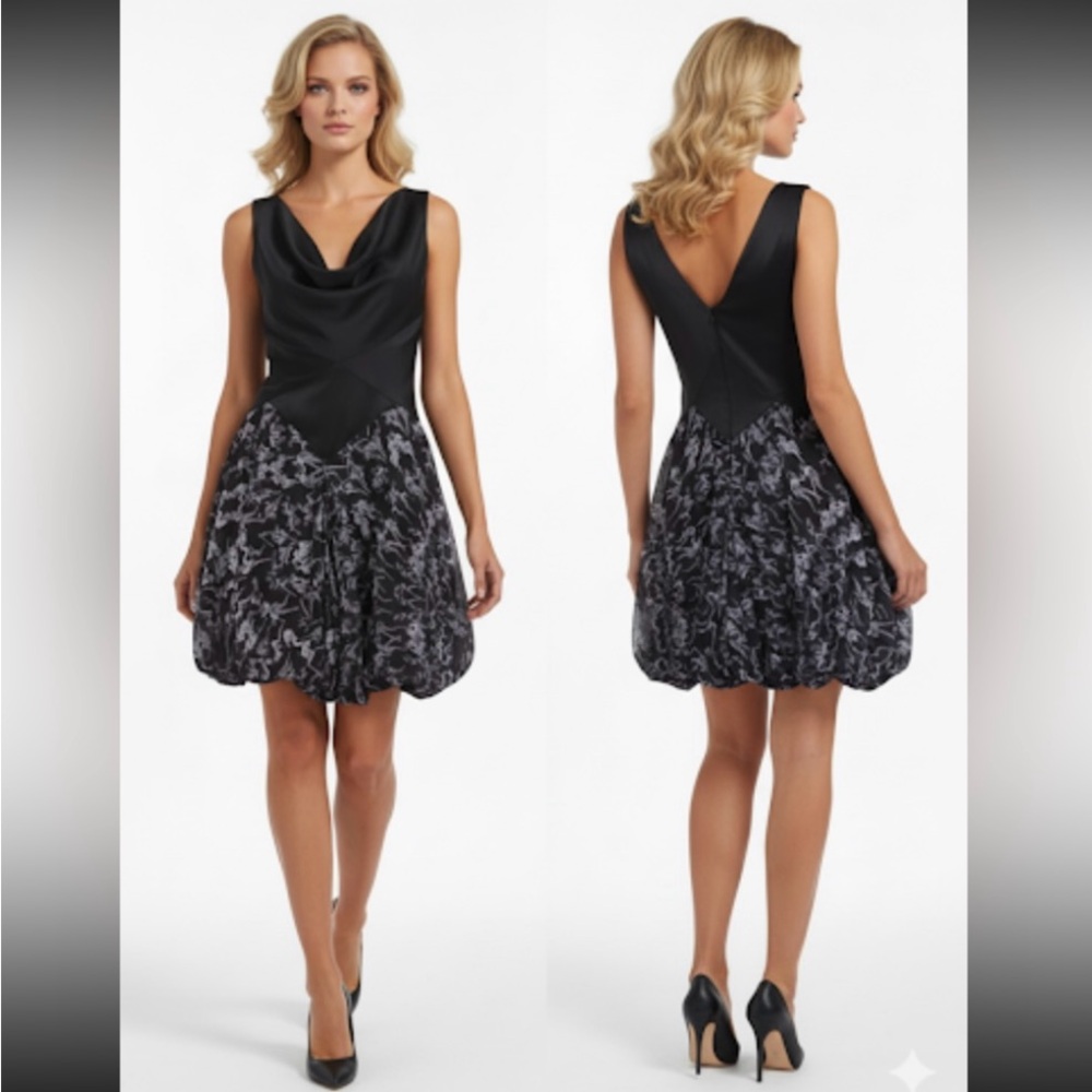 Ted Baker London Balloon Skirt Mini Dress - Sophisticated & Chic Sz 4